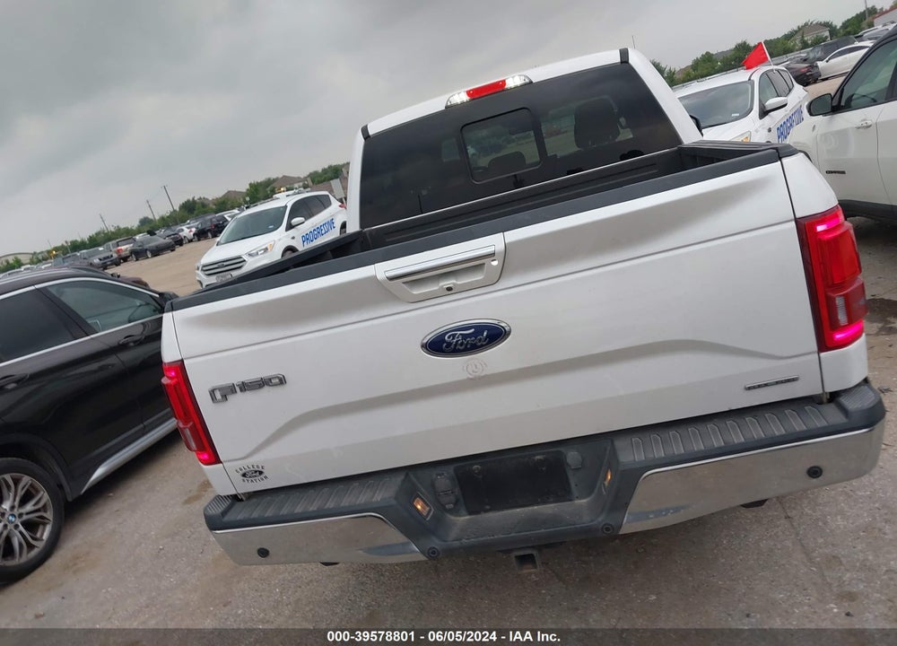 2015 FORD F-150 LARIAT VIN: 1FTEW1CF0FKD57010
