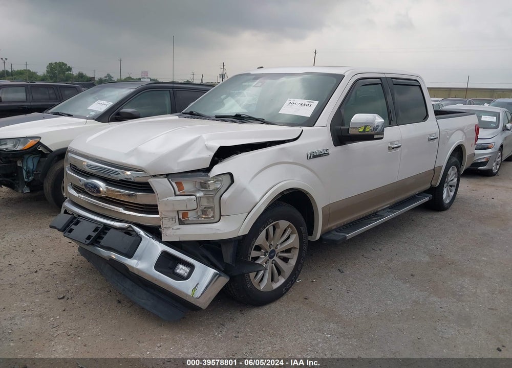 2015 FORD F-150 LARIAT VIN: 1FTEW1CF0FKD57010