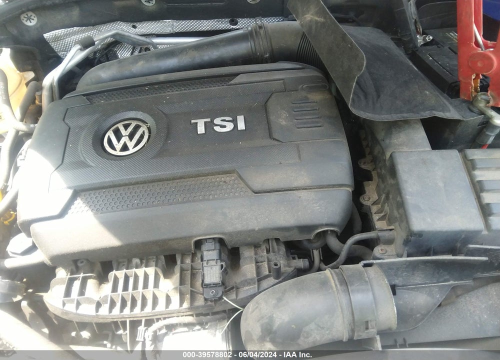 2014 VOLKSWAGEN JETTA 1.8T SE VIN: 3VWD17AJ6EM433046