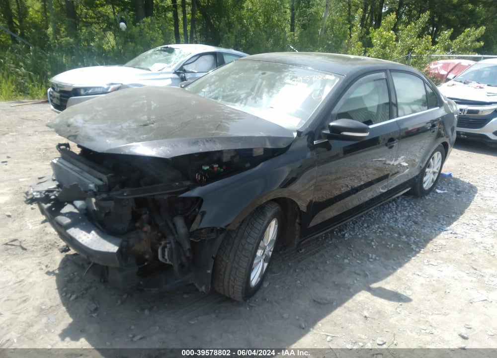 2014 VOLKSWAGEN JETTA 1.8T SE VIN: 3VWD17AJ6EM433046