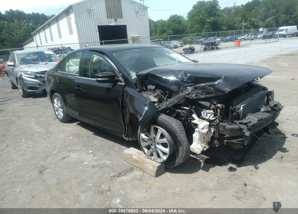 2014 VOLKSWAGEN JETTA 1.8T SE VIN: 3VWD17AJ6EM433046