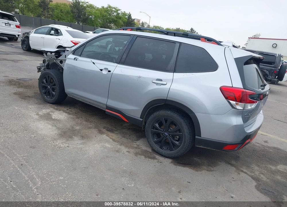 2019 SUBARU FORESTER SPORT VIN: JF2SKAJC3KH574566