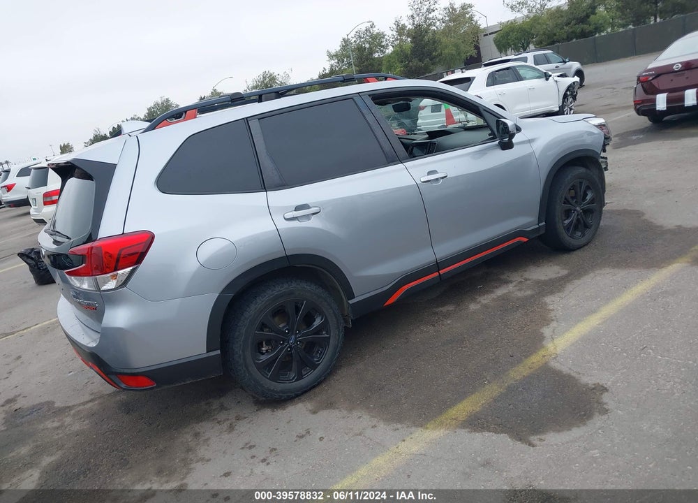 2019 SUBARU FORESTER SPORT VIN: JF2SKAJC3KH574566