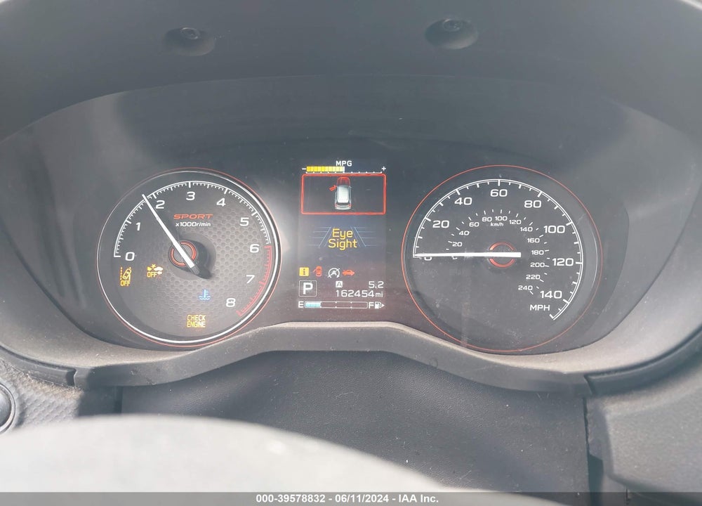 2019 SUBARU FORESTER SPORT VIN: JF2SKAJC3KH574566