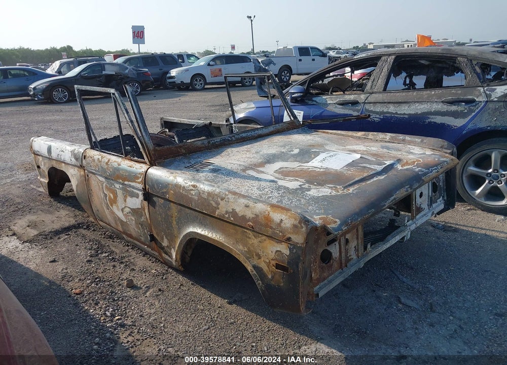 1971 FORD BRONCO VIN: U15GLK22199
