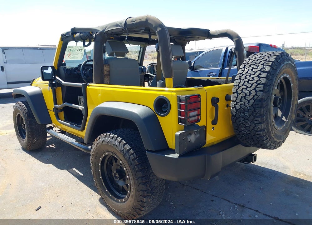 2008 JEEP WRANGLER RUBICON VIN: 1J8GA64178L522080