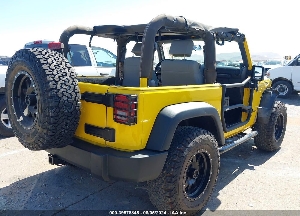 2008 JEEP WRANGLER RUBICON VIN: 1J8GA64178L522080