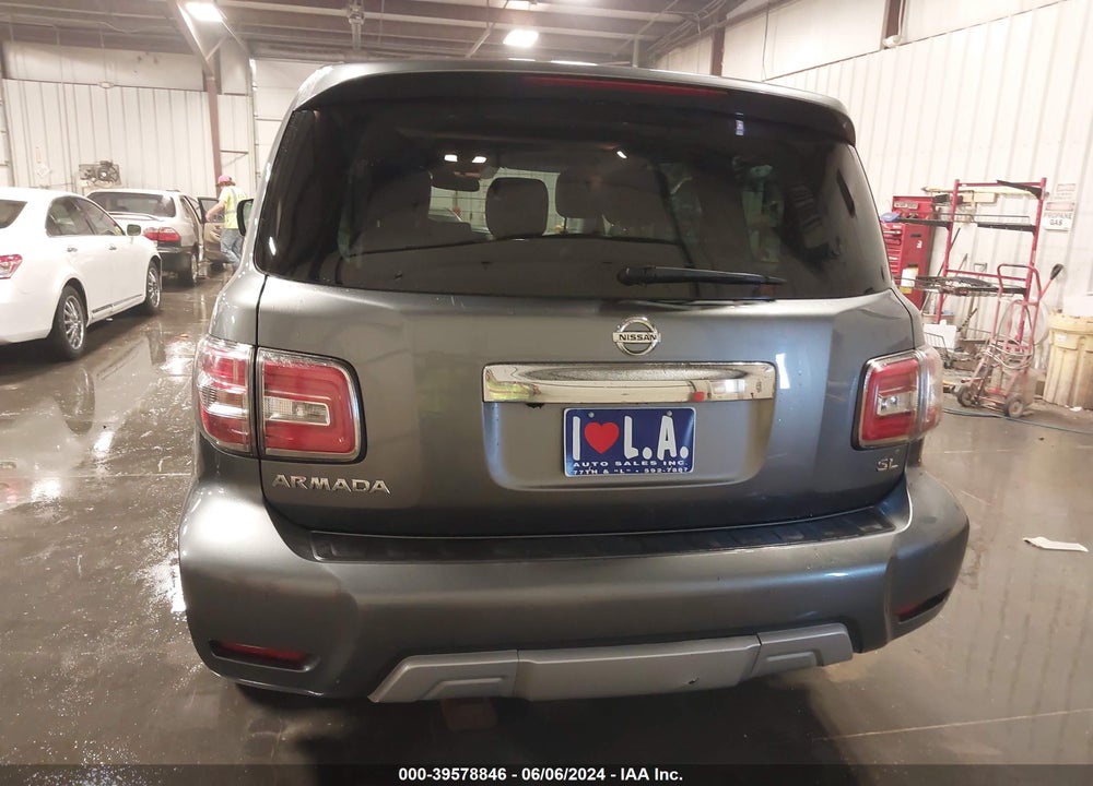 2018 NISSAN ARMADA SL VIN: JN8AY2NC8J9557834