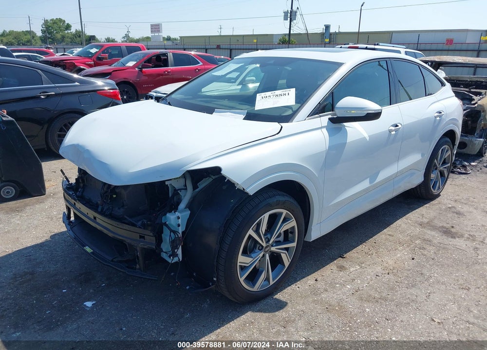 2022 AUDI Q4 SPORTBACK E-TRON PREMIUM 50 QUATTRO VIN: WA1V2BFZ5NP044098