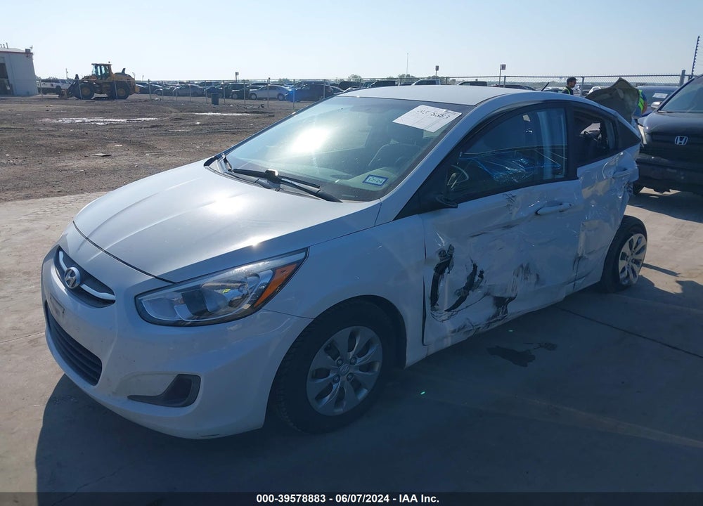 2017 HYUNDAI ACCENT SE VIN: KMHCT4AE8HU377875