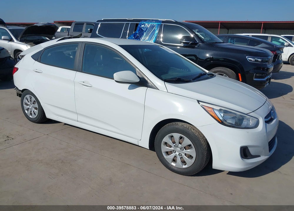 2017 HYUNDAI ACCENT SE VIN: KMHCT4AE8HU377875