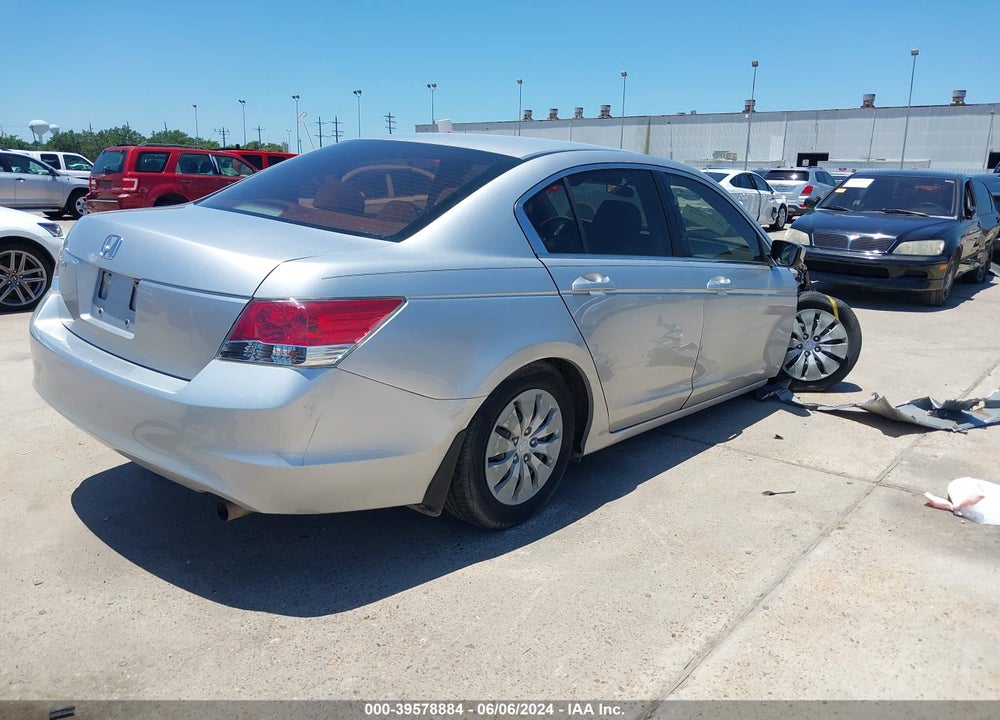 2009 HONDA ACCORD 2.4 LX VIN: JHMCP263X9C013256