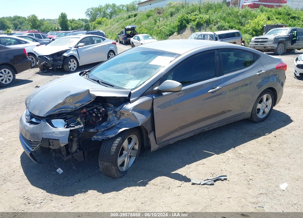 2011 HYUNDAI ELANTRA GLS VIN: 5NPDH4AE1BH056756