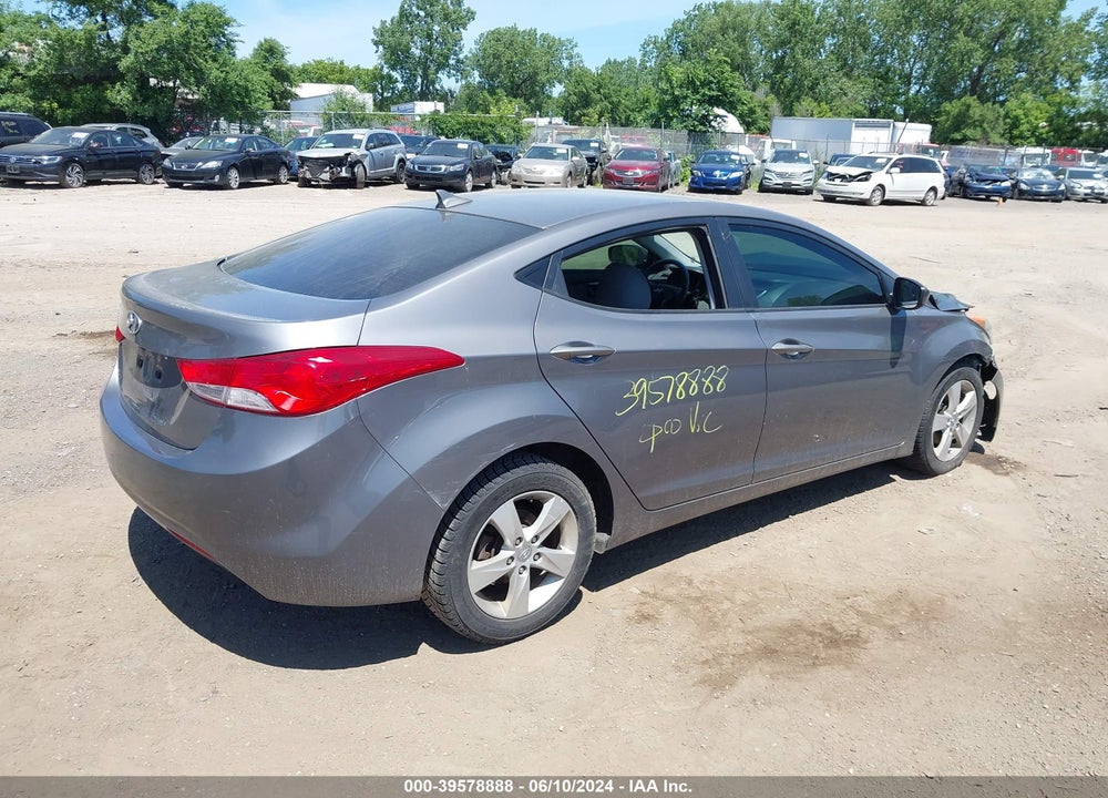 2011 HYUNDAI ELANTRA GLS VIN: 5NPDH4AE1BH056756