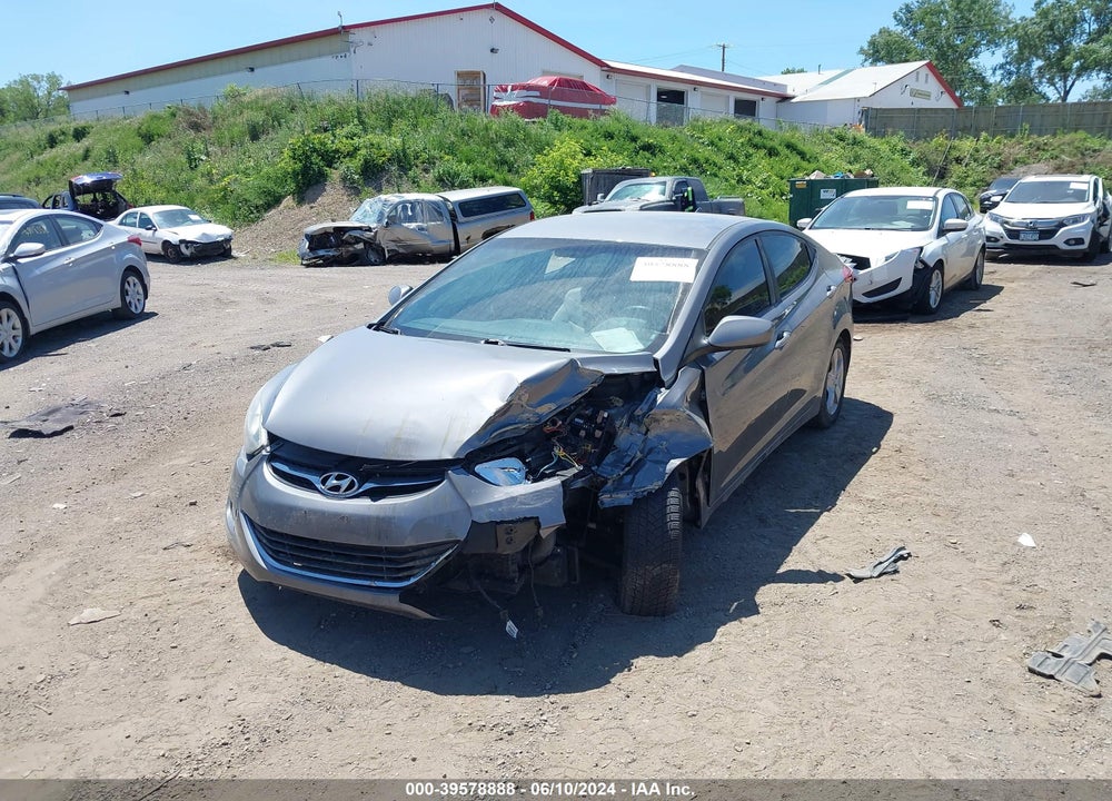 2011 HYUNDAI ELANTRA GLS VIN: 5NPDH4AE1BH056756