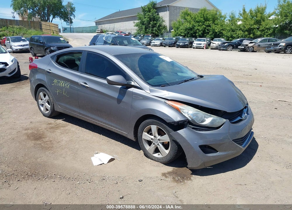 2011 HYUNDAI ELANTRA GLS VIN: 5NPDH4AE1BH056756