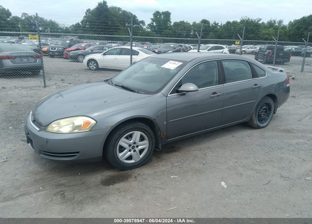 2007 CHEVROLET IMPALA LS VIN: 2G1WB58K479312516