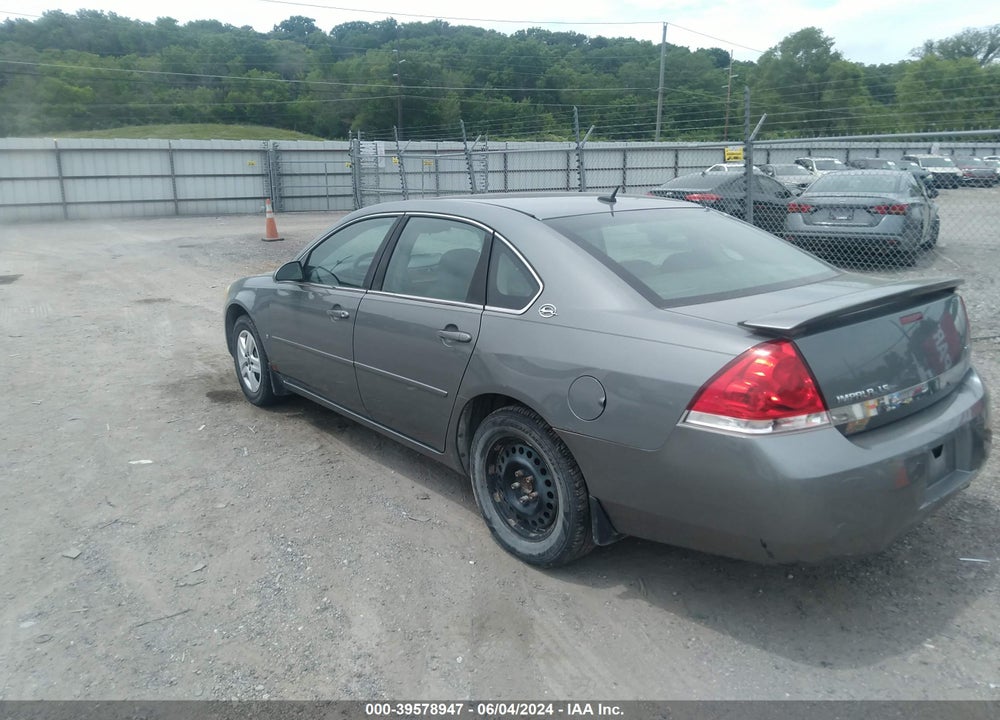 2007 CHEVROLET IMPALA LS VIN: 2G1WB58K479312516