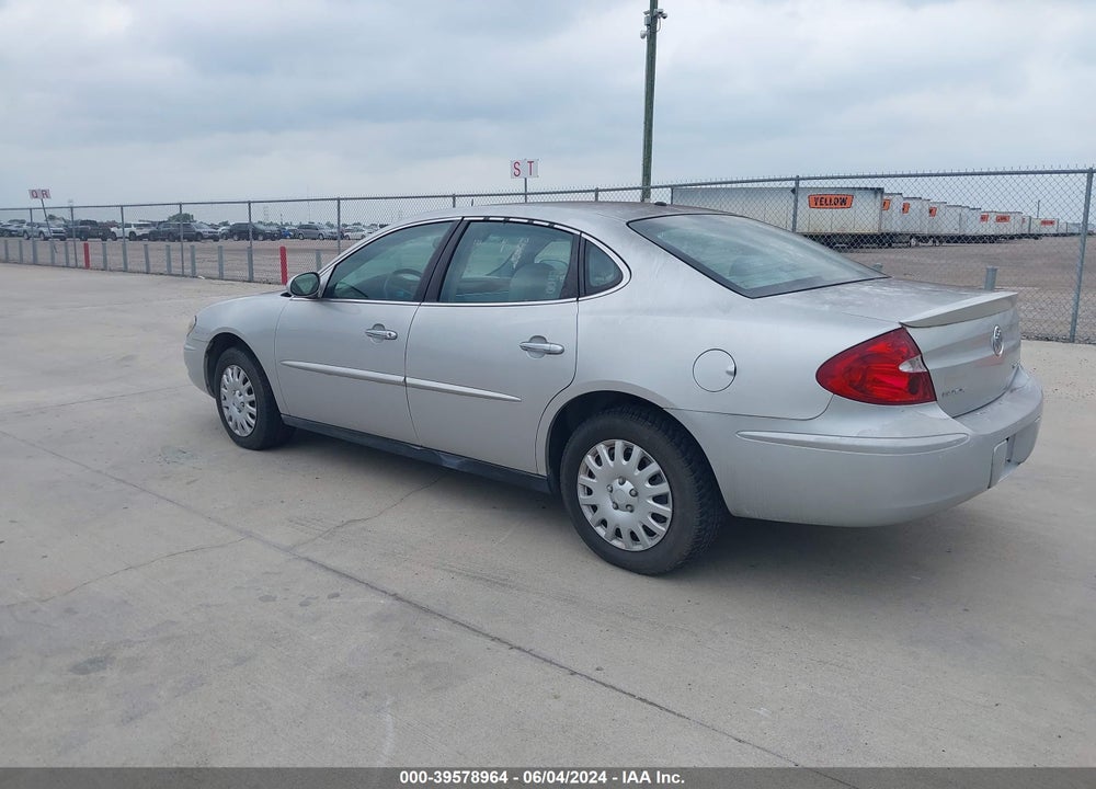 2005 BUICK LACROSSE VIN: 2G4WC532151253878