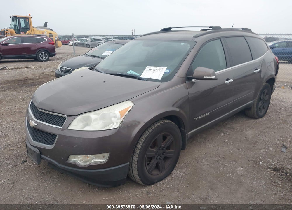 2009 CHEVROLET TRAVERSE LT VIN: 1GNEV23D69S169207