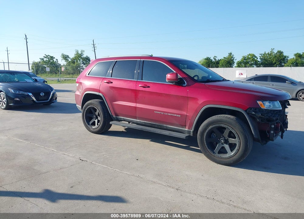 2014 JEEP GRAND CHEROKEE LAREDO VIN: 1C4RJEAG2EC573971
