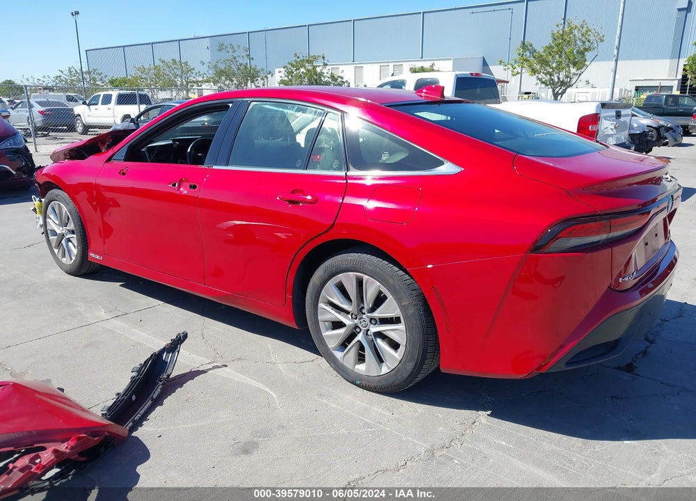 2022 TOYOTA MIRAI XLE VIN: JTDAAAAA3NA004429