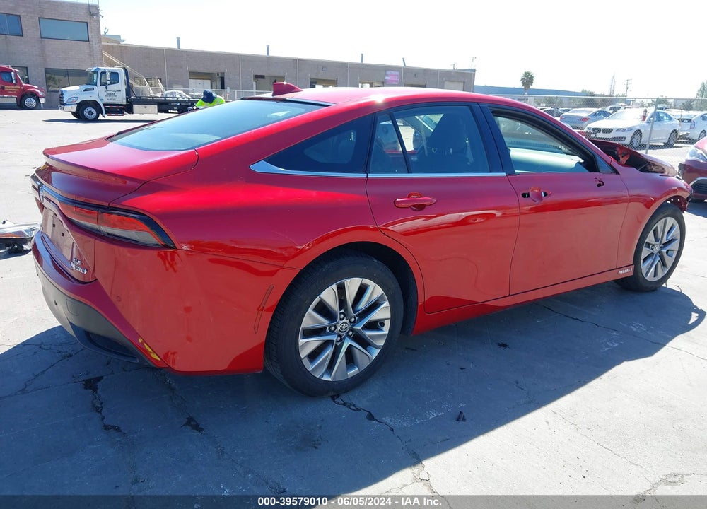 2022 TOYOTA MIRAI XLE VIN: JTDAAAAA3NA004429