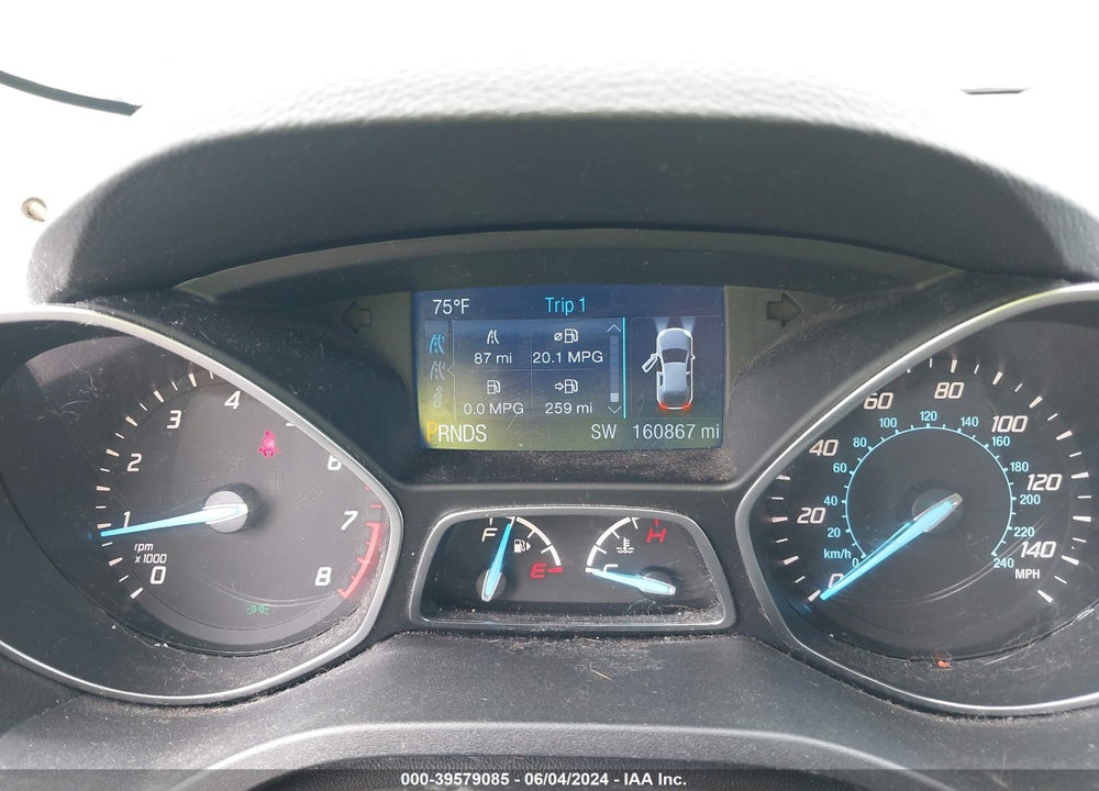 2015 ESCAPE FORD  SE VIN: 1FMCU9G9XFUB38345