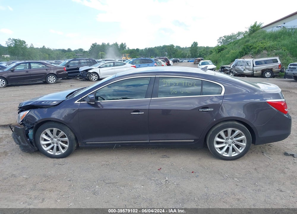 2014 BUICK LACROSSE LEATHER GROUP VIN: 1G4GB5G37EF306375