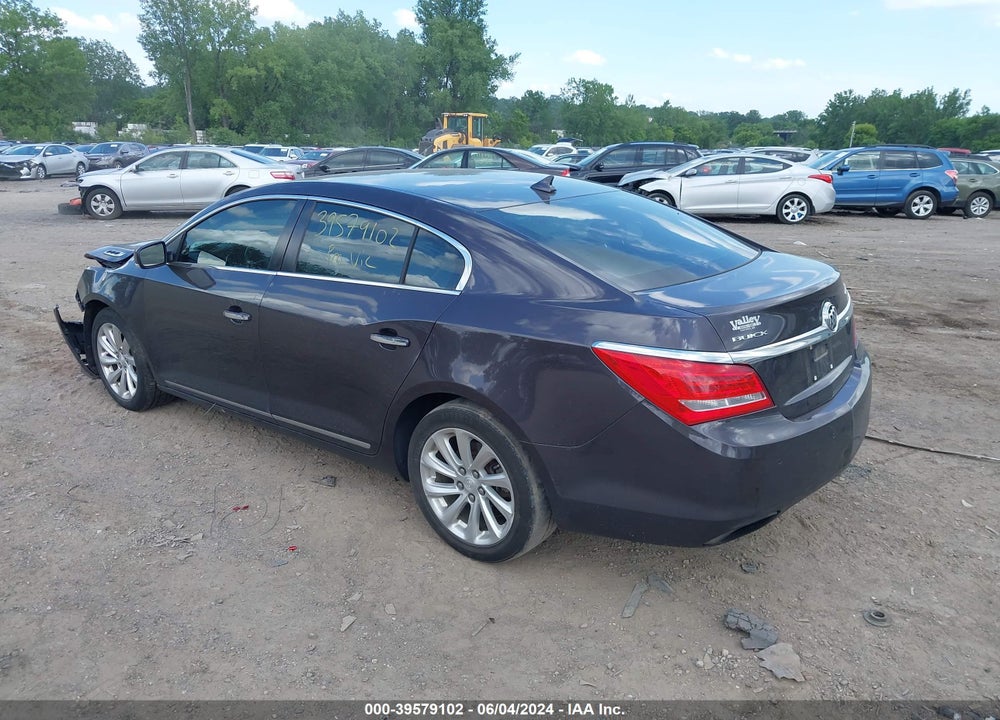 2014 BUICK LACROSSE LEATHER GROUP VIN: 1G4GB5G37EF306375