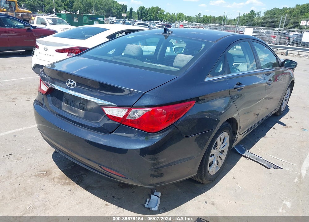 2011 HYUNDAI SONATA GLS VIN: 5NPEB4AC9BH070408
