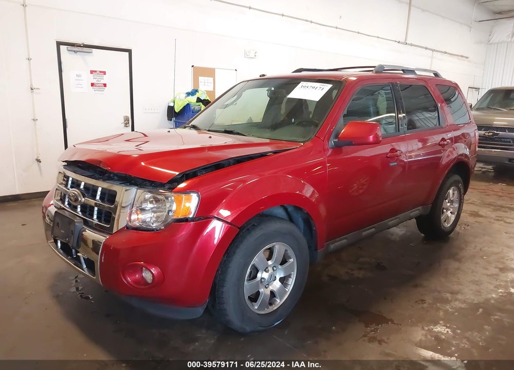 2012 FORD ESCAPE LIMITED VIN: 1FMCU0E70CKB10395