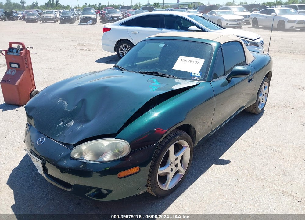 2003 MAZDA MX-5 MIATA CLOTH/LS/SE/SHINSEN VIN: JM1NB353730301552