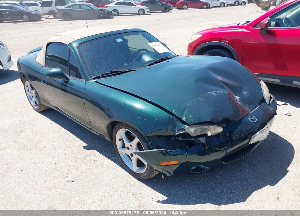 2003 MAZDA MX-5 MIATA CLOTH/LS/SE/SHINSEN VIN: JM1NB353730301552
