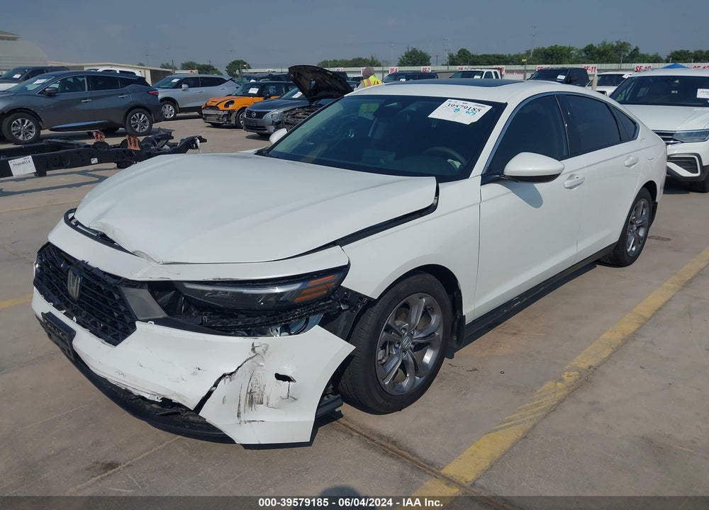 2024 HONDA ACCORD EX VIN: 1HGCY1F38RA046553