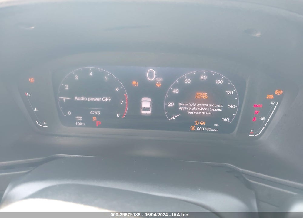 2024 HONDA ACCORD EX VIN: 1HGCY1F38RA046553