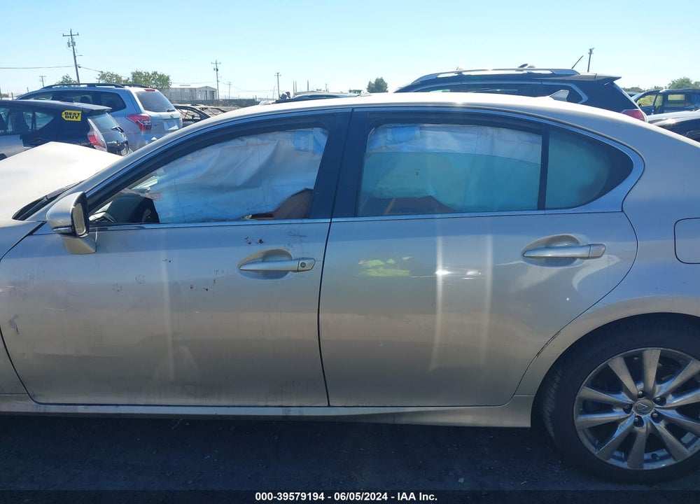2013 LEXUS GS 350 VIN: JTHCE1BL4D5015930