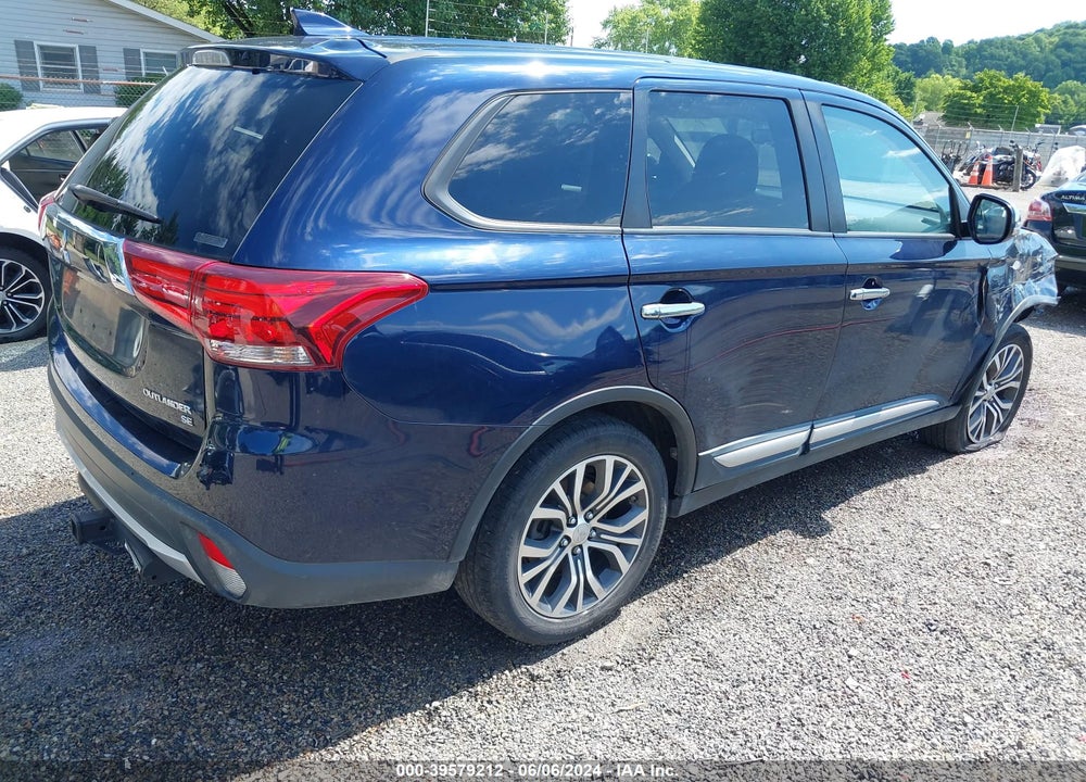 2017 MITSUBISHI OUTLANDER SE VIN: JA4AZ3A30HZ010839