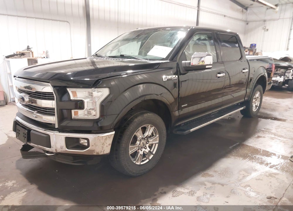 2016 FORD F-150 LARIAT VIN: 1FTEW1EG9GKF99124