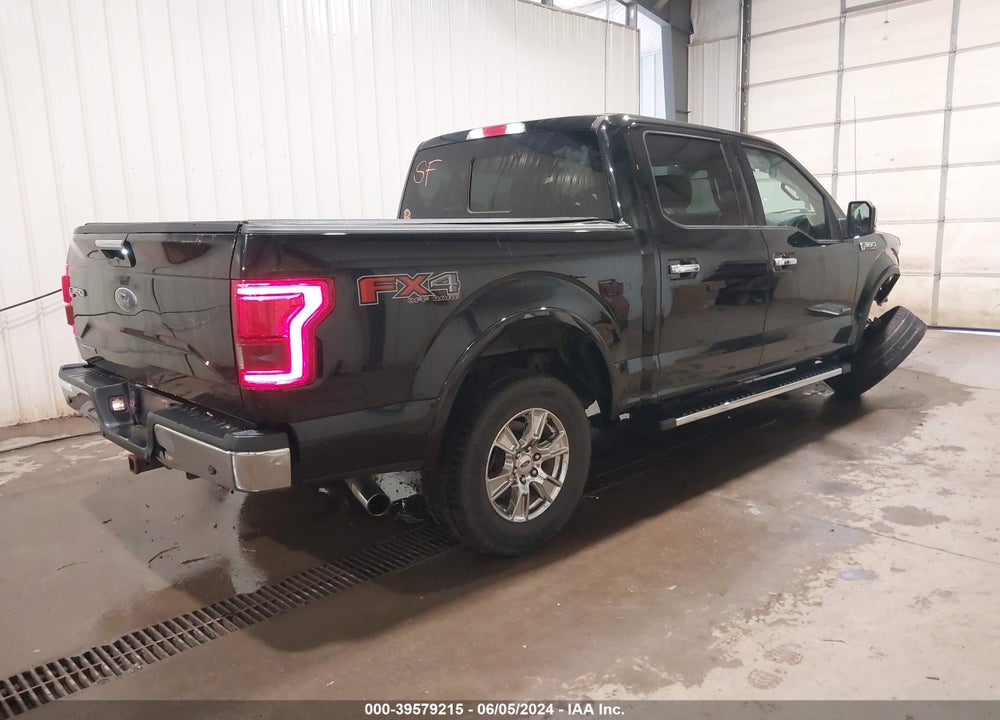 2016 FORD F-150 LARIAT VIN: 1FTEW1EG9GKF99124