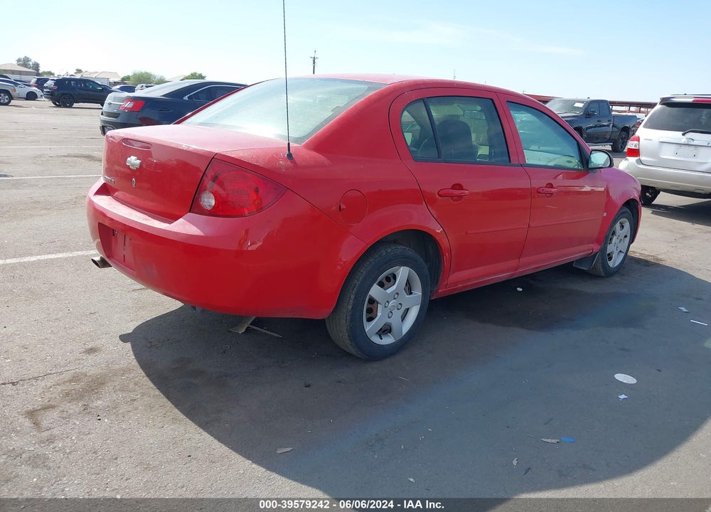 2007 CHEVROLET COBALT VIN: 1G1AL55F177250928