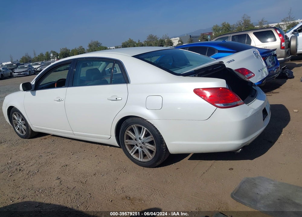 2007 TOYOTA AVALON LIMITED VIN: 4T1BK36B07U212120