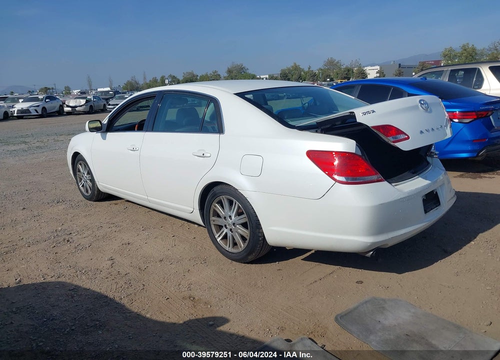 2007 TOYOTA AVALON LIMITED VIN: 4T1BK36B07U212120