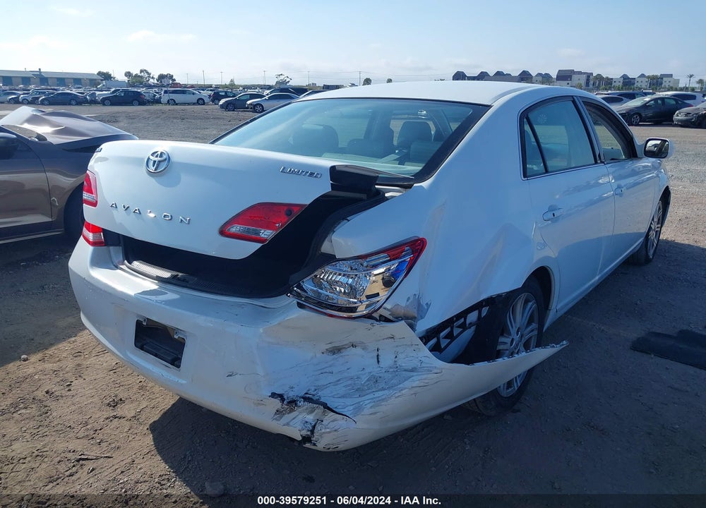 2007 TOYOTA AVALON LIMITED VIN: 4T1BK36B07U212120