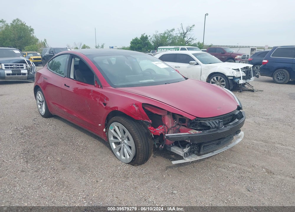 2021 TESLA MODEL 3 LONG RANGE DUAL MOTOR ALL-WHEEL DRIVE VIN: 5YJ3E1EB3MF869021