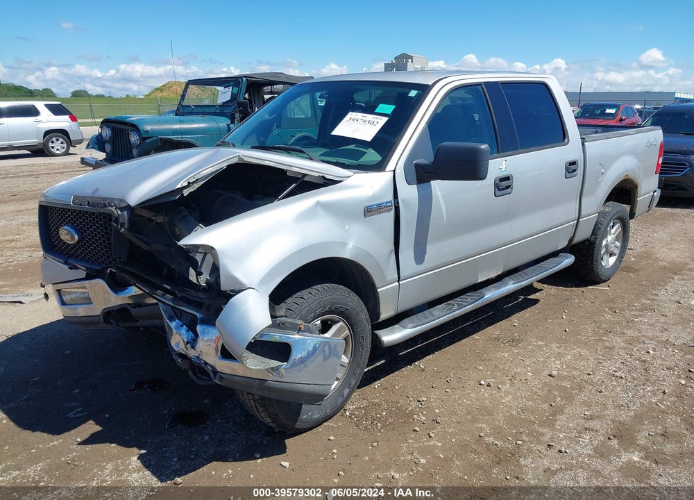 2004 FORD F-150 XLT VIN: 1FTRW14WX4KC92096