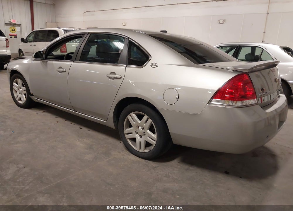 2008 CHEVROLET IMPALA LT VIN: 2G1WT58K381292031