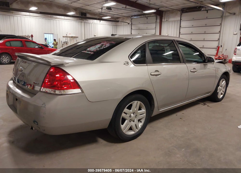2008 CHEVROLET IMPALA LT VIN: 2G1WT58K381292031
