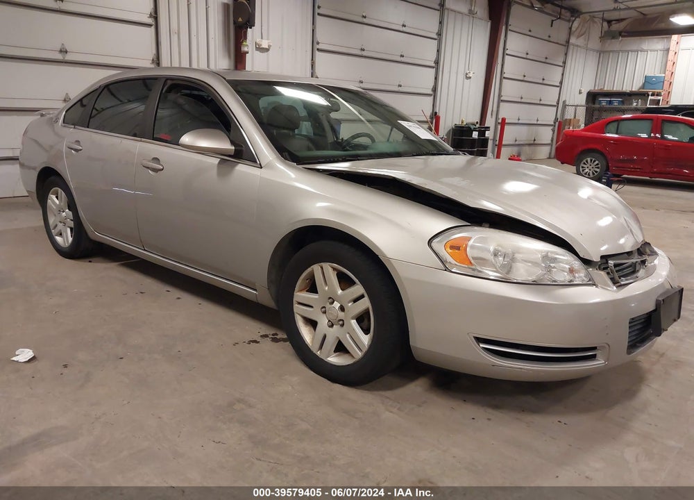 2008 CHEVROLET IMPALA LT VIN: 2G1WT58K381292031