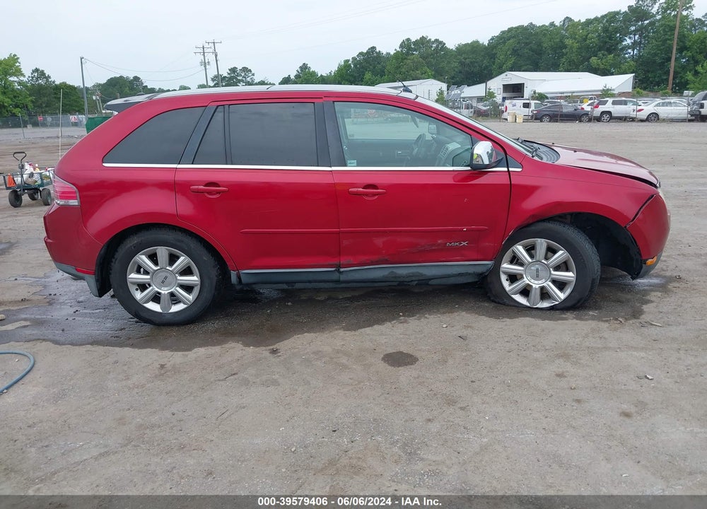 2007 LINCOLN MKX VIN: 2LMDU88C17BJ13581